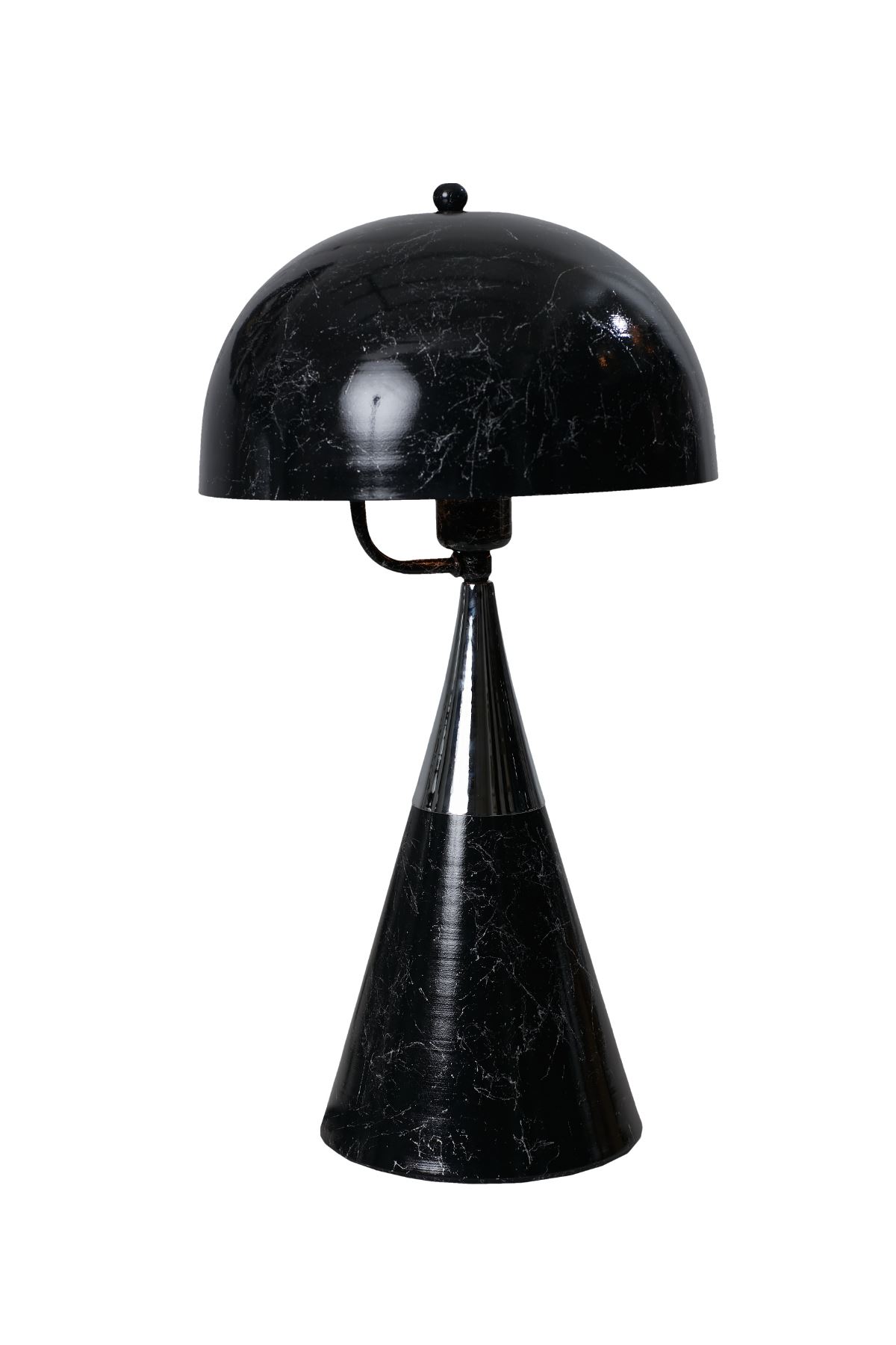 Deco Krom -Siyah Metal Gövde Tasarım Lüx Masa Lambası