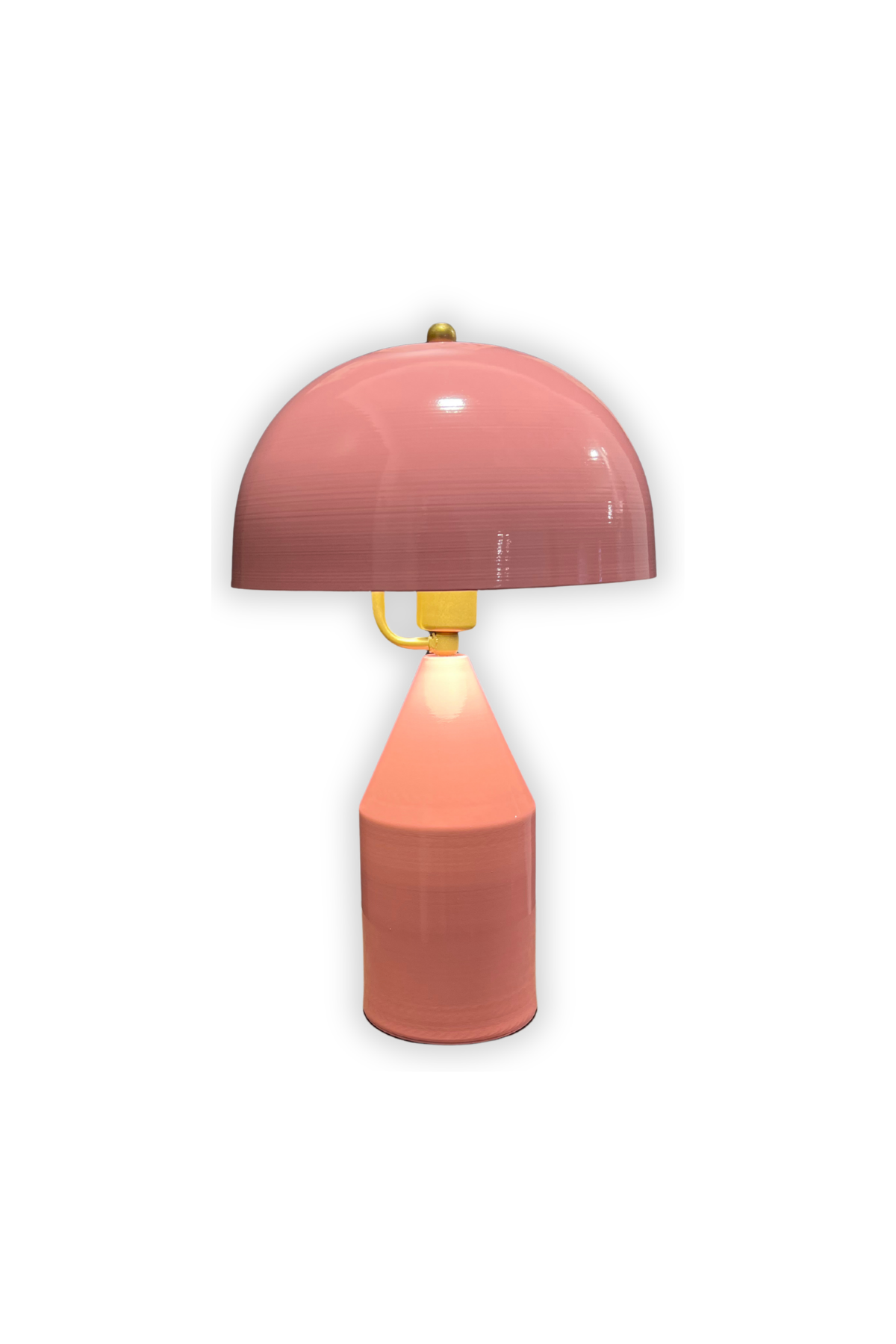 Toms Pembe Masa Lambası Modern Dekoratif Metal Tasarım Şık Aydınlatma