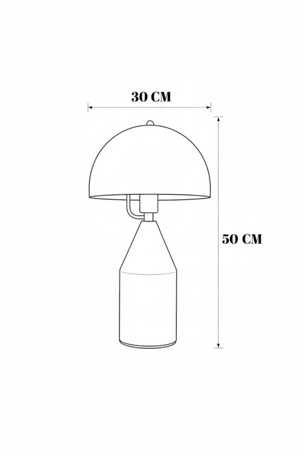 Toms Mavi Masa Lambası Modern Dekoratif Metal Tasarım Şık Aydınlatma