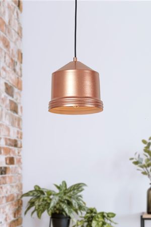 Lucas Bakır Tekli Tasarım Lüx Sarkıt Avize