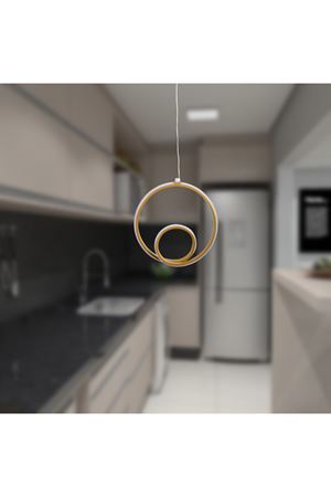 Jupiter Eskitme Kasa Beyaz Ledli  Modern Lüx Sarkıt Avize