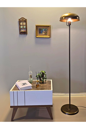 Venus Eskitme Lambader Hareketli Başlık Modern Dekoratif Metal Tasarım Şık Yerden Aydınlatma Lambası