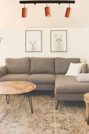 Parma Avize Modern Metal 3’lü  Tavana Yakın Mafsallı Bakır-Siyah Gövde  Ampüllü Tasarım Lüks Avize