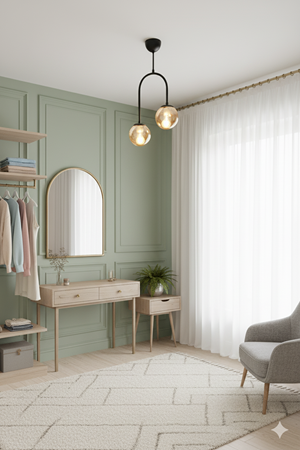 Mira Avize Modern Metal 2’li Siyah Avize Bal Renk Cam Başlıklı Salon & Yatak Odası Aydınlatması