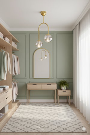 Mira Avize Modern Metal 2’li Sarı Avize Füme Renk Cam Başlıklı Salon & Yatak Odası Aydınlatması