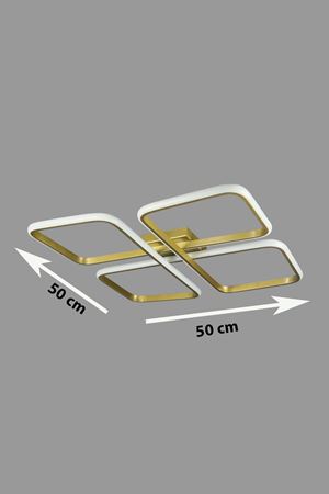 Specula Modern Tasarım Eskitme Renk Yemek Masası Üstü - Mutfak - Salon Beyaz Işıklı Led Avize