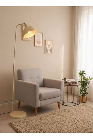 Dolce Krem Lambader Hareketli Başlık Modern Dekoratif Metal Tasarım Çalışma Odası & Oturma Odası