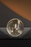 Luzarana Avize-Sarkıt-Lambader 15cm Cam Fanus  (Bal Rengi)
