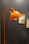 Dolce Lambader Turuncu Metal Gövde Tasarım Lüx Yerden Aydınlatma