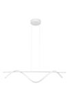 Eclipse Beyaz Renk Modern Tasarım Beyaz Ledli Cafe - Mutfak - Salon 2 Li Led Avize
