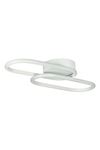 Zzez Beyaz Renk Modern Tasarım Beyaz Ledli Cafe - Mutfak - Salon 2 Li Led Avize