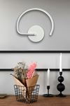 Gigi Aplik Modern Tasarım Beyaz Renk - Gün Işığı Ledli Banyo - Mutfak - Salon Led Duvar Aplik