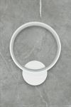 Aura Modern Tasarım Beyaz Renk Gün Işığı Ledli Hol - Banyo - Mutfak - Salon Led Duvar Aplik